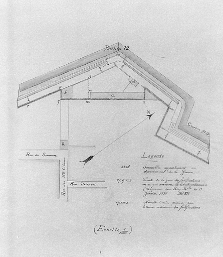 Bastion 12, [Fin XIXe siècle ?].