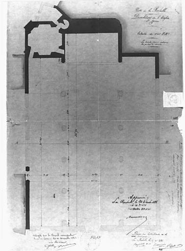 Démolition. 1886. Massiou et Corbineau.