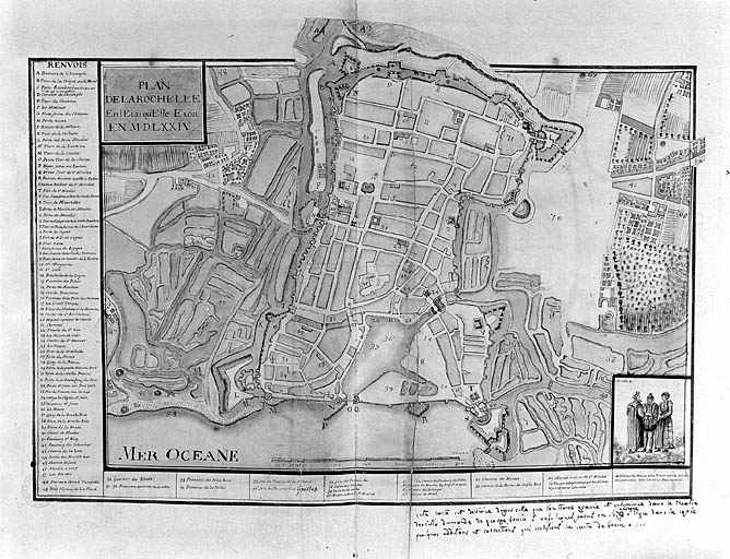 Fortifications d'agglomération, enceinte des sièges de 1572 et de 1628