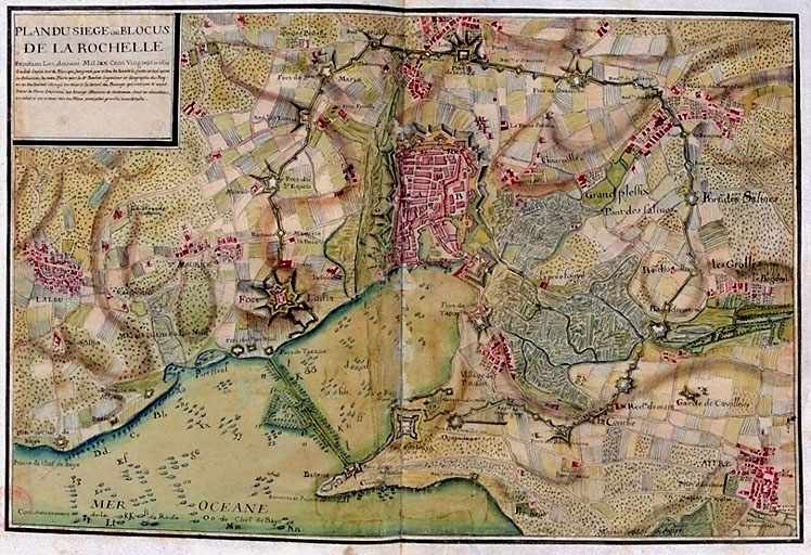 Fortifications d'agglomération, enceinte des sièges de 1572 et de 1628