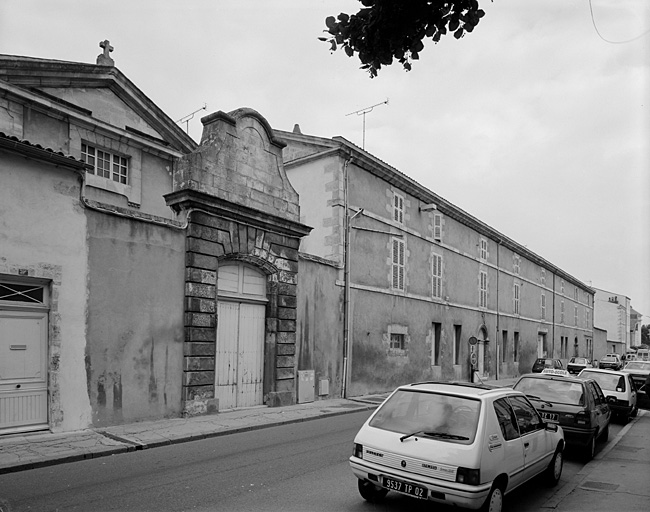 Elévation sur rue.