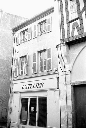 Elévation sur rue.