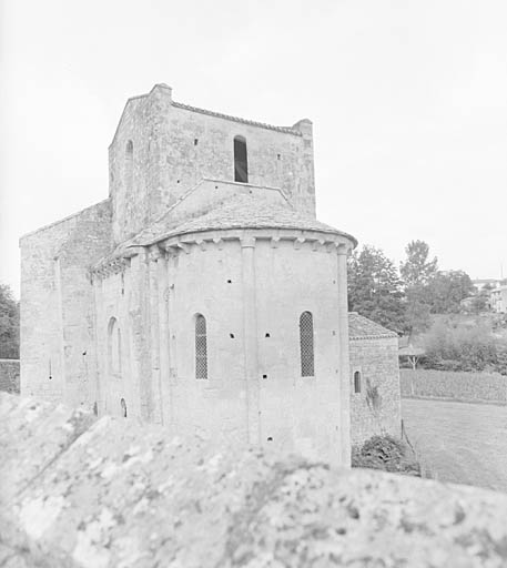 Chevet, vue du sud-ouest.