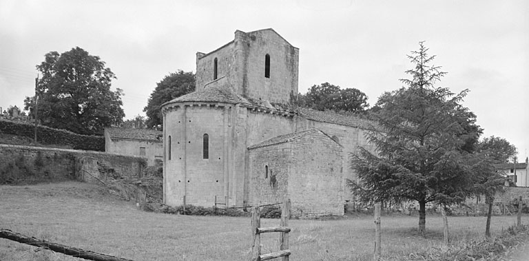 Chevet, vue du sud est.