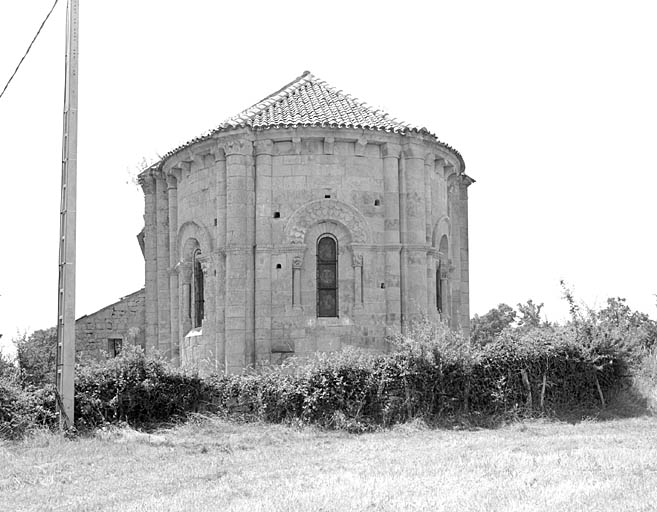 Chevet, vue d'ensemble.