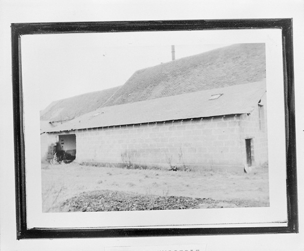 Dépendances, appentis en 1966.