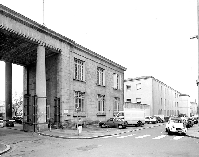 Bâtiments nord, élévations sur la rue Thiers.