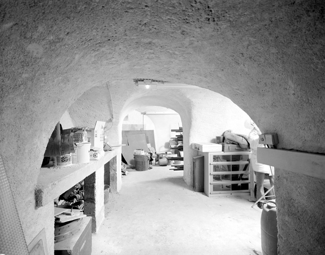 Corps de bâtiment 01, partie sud, sous sol.