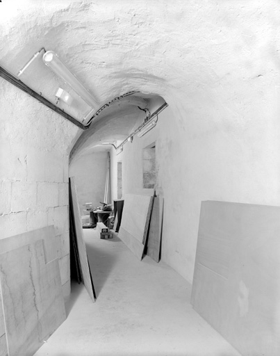 Corps de bâtiment 01, partie sud, sous sol.