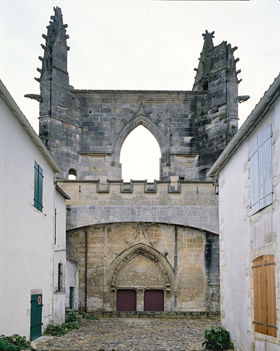 Bras gauche du transept, élévation sud.