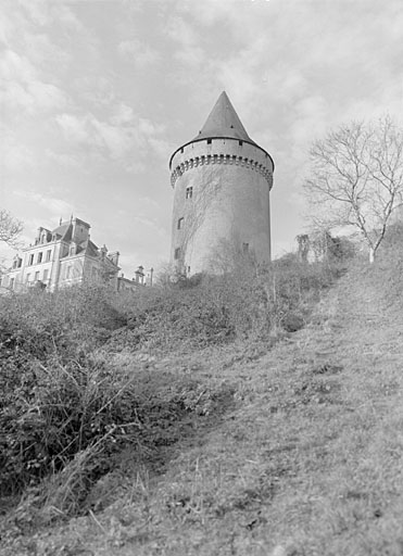 Le donjon vu du sud.