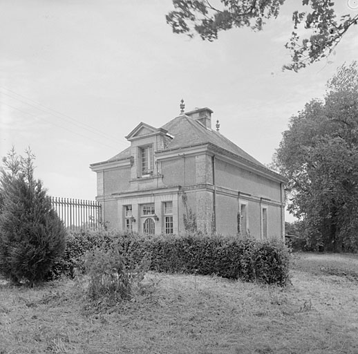 Logement de gardien principal, vue prise de l'ouest.