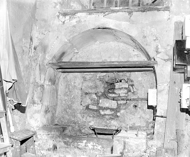 Logis, rez-de-chaussée : évier.