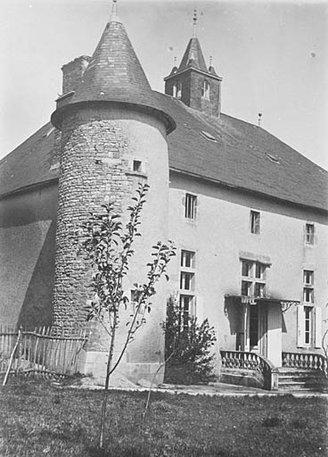 Château, élévation antérieure sud-est.