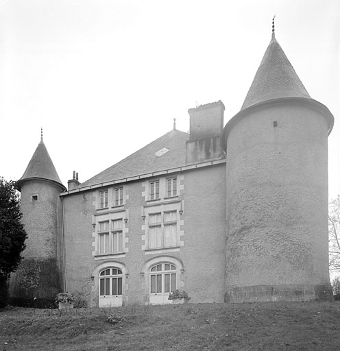 Château, élévation nord est.