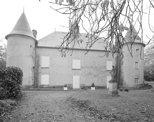 Château, élévation nord ouest.