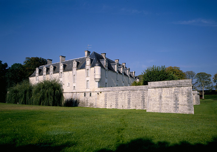 Logis, élévations postérieures.