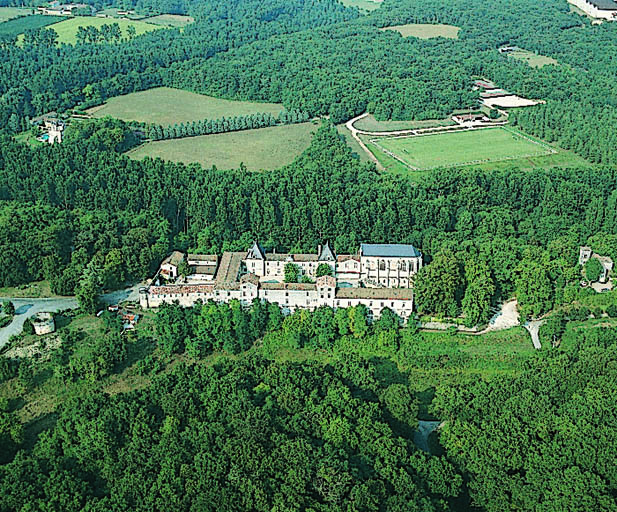 Vue aérienne sud.