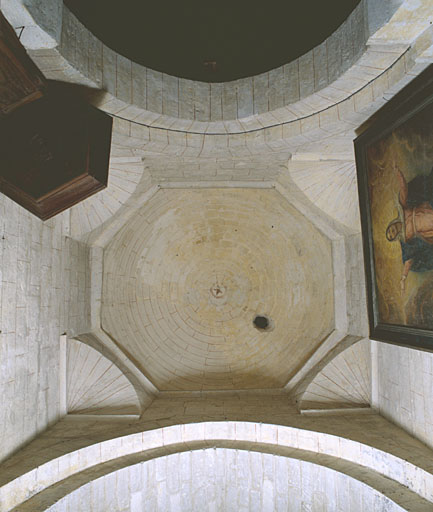 Intérieur, coupole.