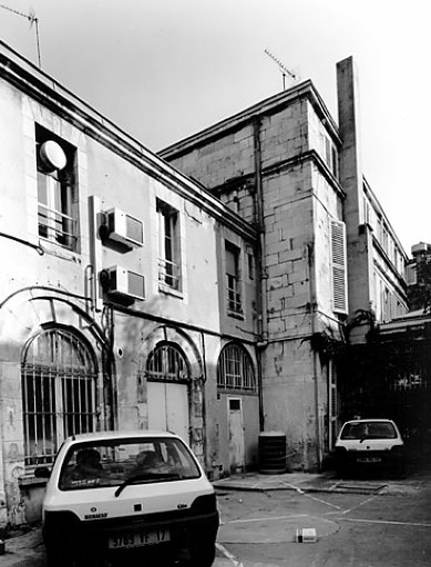 Elévation sur cour.