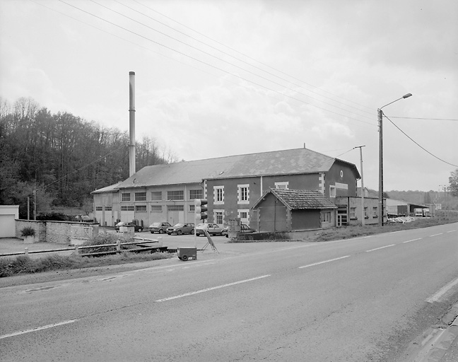 Ancien atelier de fabrication vu du nord est.