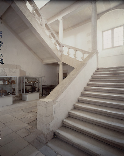 Bâtiment conventuel, escalier.