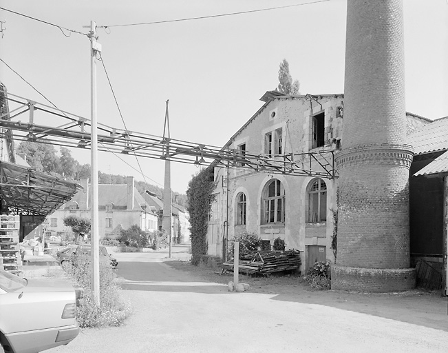 Usine frigorifique vue du sud ouest.