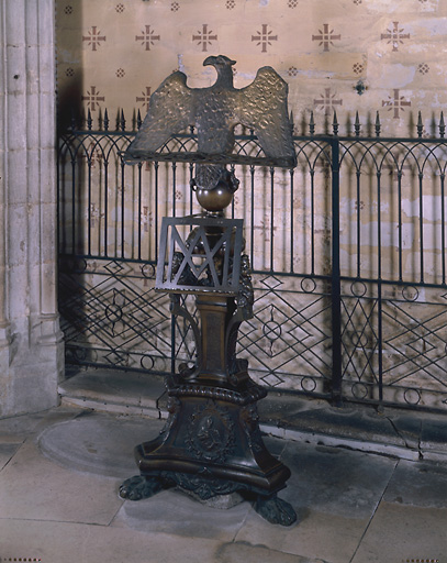 Vue avec l'aigle de dos. - (c) Région Nouvelle-Aquitaine, Inventaire général du patrimoine culturel