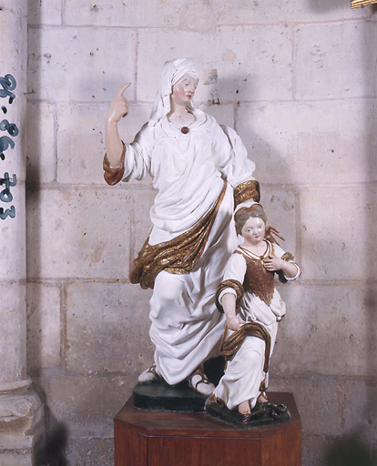 Sainte Anne et la Vierge.