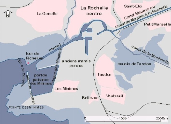 Plan d'ensemble du port.