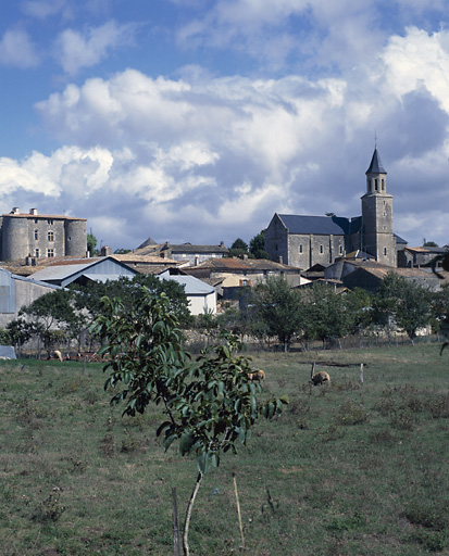 Vue depuis le sud, sud-ouest.