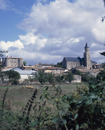 Vue depuis le sud, sud-ouest.