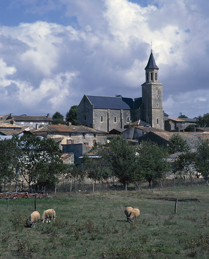 Vue depuis le sud, sud-ouest.