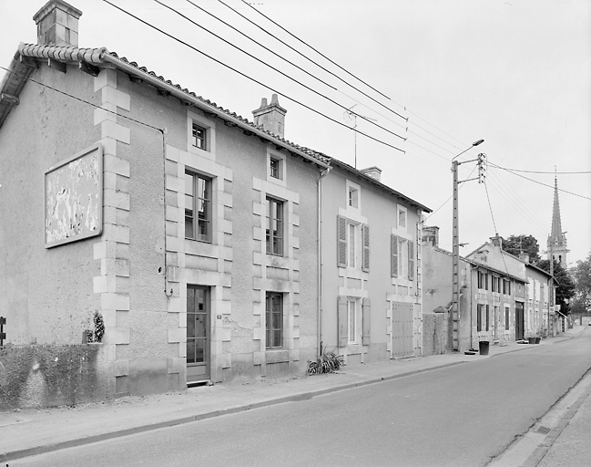 Elévations antérieures.