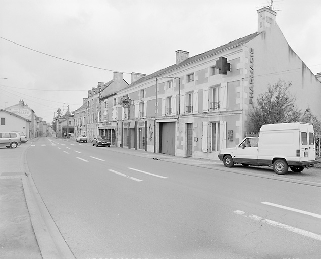 Elévations antérieures.