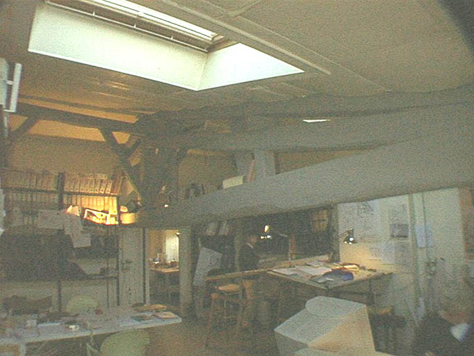 Charpente, détail d'une ferme.