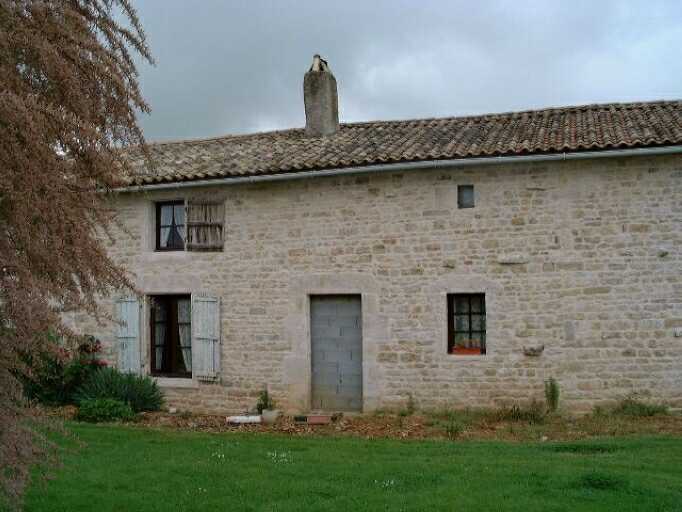 Logis, façade postérieure, partie droite.