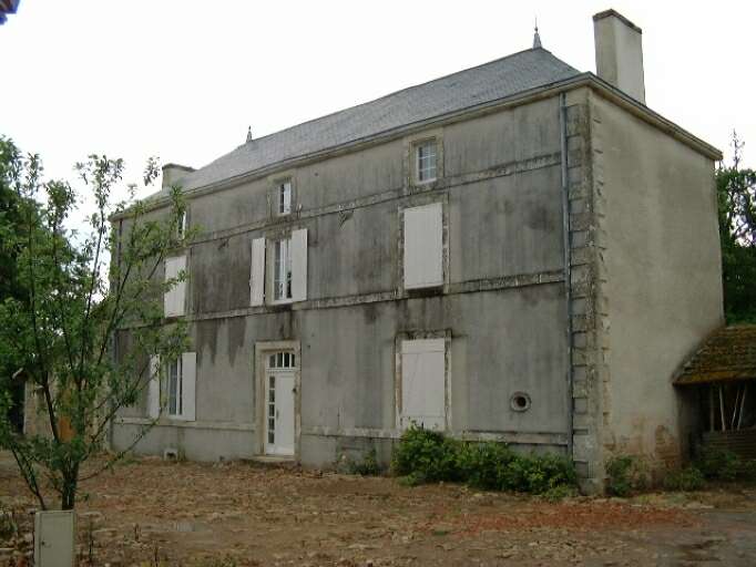 Nouveau logis, au nord, élévation anterieure sud.