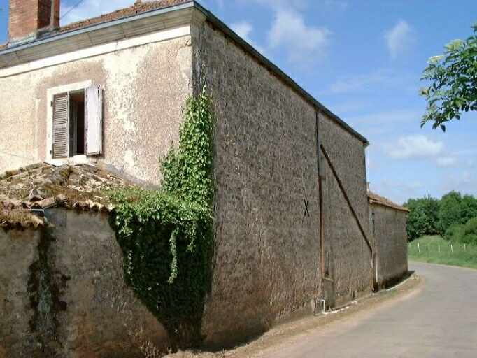 Nouveau logis, élévation postérieure.