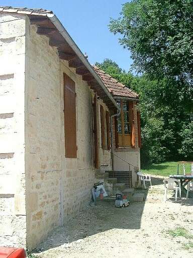 Maison de plaisance, élévation antérieure, vue prise du nord-est.