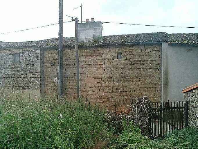 Logis actuel, élévation postérieure sur rue, vue prise du nord.
