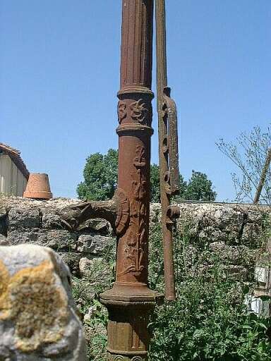 Pompe, détail du décor.