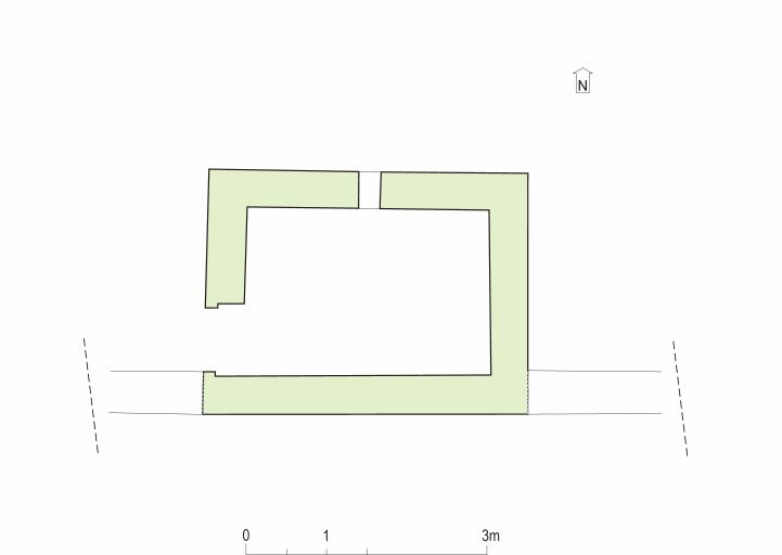 Plan du rez-de-chaussée.
