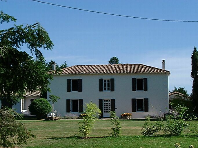 Logis de 1906, élévation antérieure, vue prise du sud.