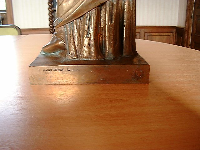 Détail de la signature.