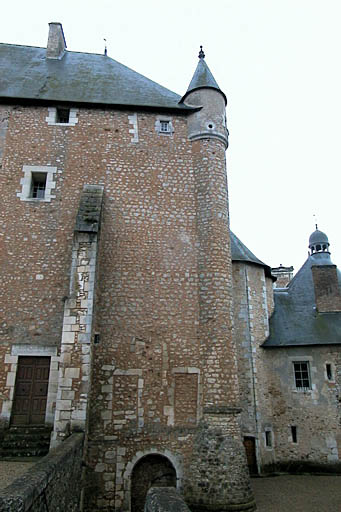 Donjon, élévation nord, partie droite.