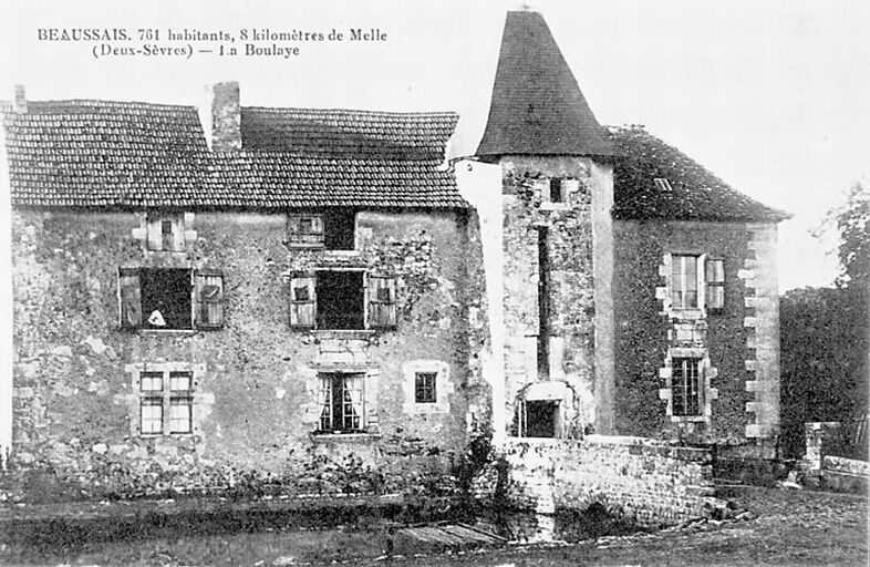 Logis, élévation antérieure.