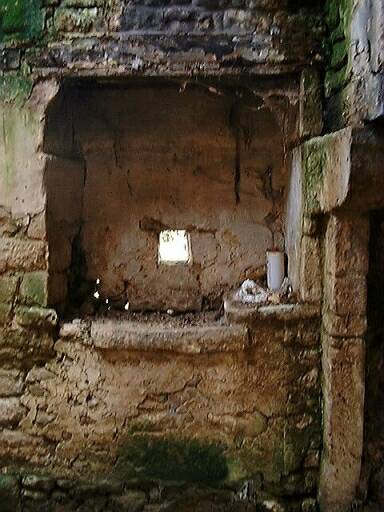 Ancien logis, intérieur, détail de la niche de l'évier.