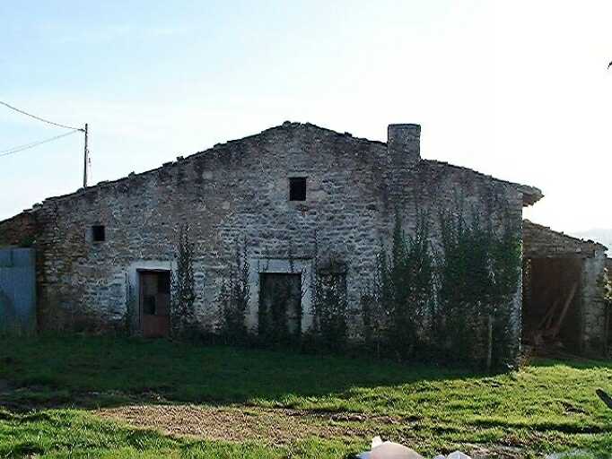 Logis, élévation antérieure nord, vue prise du nord.