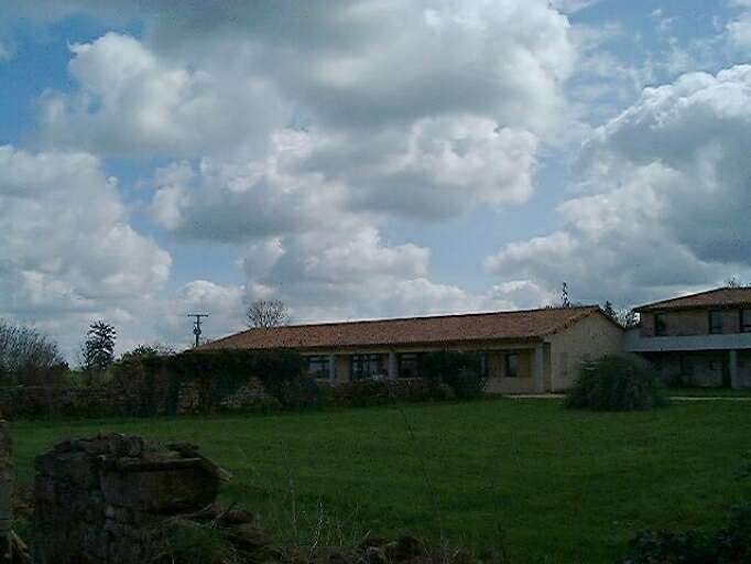 Logis et constructions du monastère, bâtiment de l'imprimerie, élévation nord, vue prise du nord.